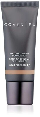 Cover FX Natural Finish Foundation 30ml G80 Deep Warm Caramel Golden Undertone - Image 1 of 4
