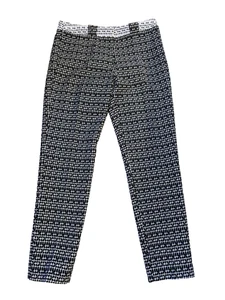 COAST BLACK & WHITE PATTERNED TROUSERS SIZE 14 - Picture 1 of 7