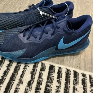 Nike NikeCourt Zoom Vapor Cage 4 Rafa Blue Void DD1579-401 Uomo Taglia 14 - Foto 1 di 7