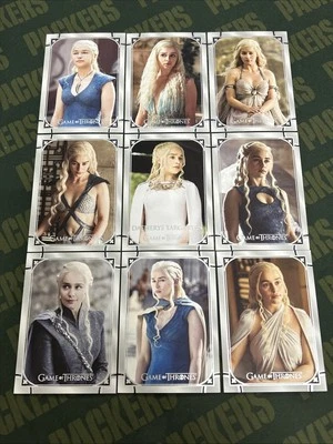 2021 Game Of Thrones Iron Anniversary Emilia Clarke as Daenerys Targaryen Set - Image 1 of 4