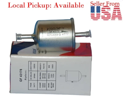 Filtro de combustible (gasolina) compatible con: OEM #16400-0W0 Infiniti Isuzu Mercury Nissan 1983-2014 Foto 1 de 4