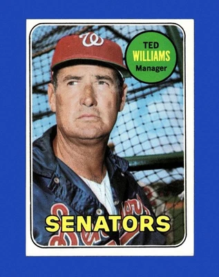 1969 Topps Set-Break #650 Ted Williams EX-EXMINT *GMCARDS* - Image 1 of 2