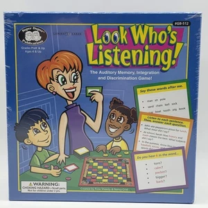 Super Duper Publicazioni Guarda Chi Ascolta Memoria Uditiva Gioco da Tavolo Sigillato - Foto 1 di 7