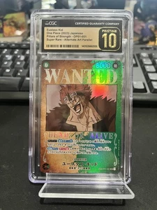 2023 One Piece JPN Pillars of Strength OP01-051 Eustass Kid Alt Parallel CGC 10 - Picture 1 of 2