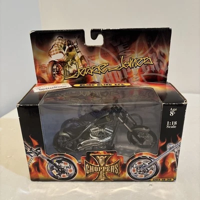 2005 JESSE JAMES WEST COAST CHOPPERS BLING BLING CFL  JJ05-18-15, 1/18 SCALE NOS - Image 1 of 4