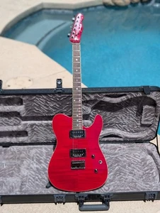 Fender Special Edition Custom Telecaster FMT HH Electric Guitar - Red - Foto 1 di 5