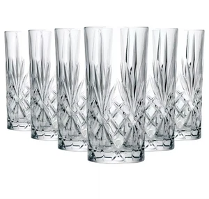 6x RCR Crystal 360ml Melodia Highball Glasses Glass Drinking Tumblers Set - Picture 1 of 7