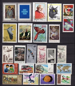 Pologne un lot de 85 timbres oblitérés /TE5240 - Imagen 1 de 3