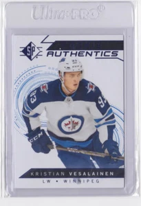 2018-19 UD SP HOCKEY AUTHENTICS ROOKIE BLUE SP KRISTIAN VESALAINEN #127 JETS - Picture 1 of 2
