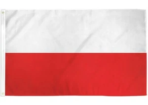 Poland National 3ft x 5ft Printed Polyester Flag - Picture 1 of 2