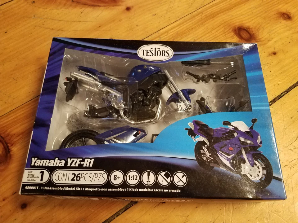 Testors Yamaha YZF-R1 1/12 B12 - Image 1 of 1