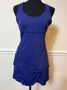 BLOQ-UV MEDIUM Navy BLUE 2 Pieces - Bottoms Skorts - Picture 1 of 7