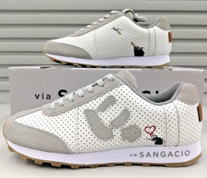 Via Sangacio × Brandalised Banksy Collaboration Damen-Sneaker US-Größe 7 - Bild 1 von 5