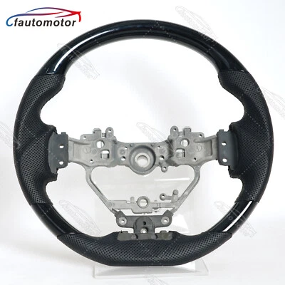 Volante plano negro piano apto para 13-25 Lexus IS 200 250 300 F RC NX GS Foto 1 de 4