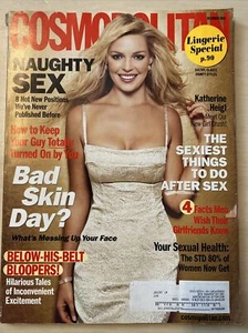KATHERINE HEIGL December 2006 COSMOPOLITAN KATHERINE McPHEE Lingerie Special - Picture 1 of 4