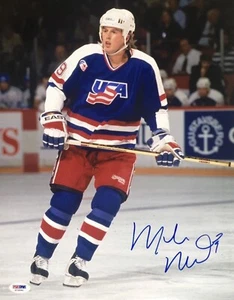 Mike Modano Signed Dallas Stars (Team USA) 11X14 Photo PSA/DNA X73544 - Picture 1 of 2