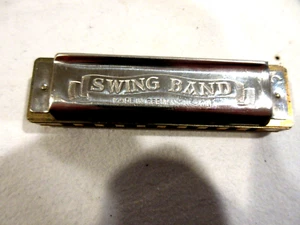 Vintage Kostler & Co Swing Band Harmonica Key C US Zone Germany - Picture 1 of 6