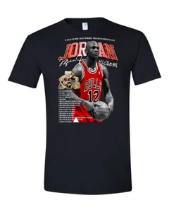 Michael Jordan Champion Graphic Tees - Unisex Short Sleeve - Size  S - 4 XL - Picture 1 of 10