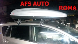 BOX AUTO PORTATUTTO G3 KRONO 480+BARRE ACCIAIO PER TOYOTA VERSO ANNO 2018 - Imagen 1 de 14