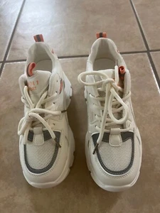 Women's Platform Chunky Fashion Sneakers Walking Sport Work Casual Tennis Shoes. - Picture 1 of 9