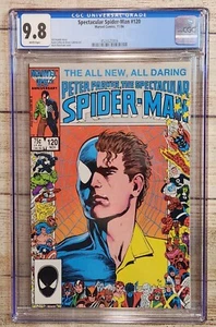Spettacolare Spider-Man #120 CGC 9.8 - Anniversary Border - Custodia nuova - Foto 1 di 3