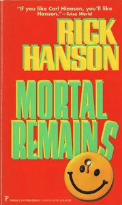 MORTAL REMAINS By RICK HANSON Pinnacle Books PB 1995 1996 1st - Picture 1 of 2