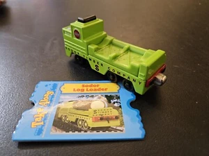Thomas & Friends Sodor Log Loader Take-N-Play Along Diecast Metal Train & Ticket - Picture 1 of 6