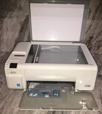 HP Photosmart C4480 All-In-One Inkjet Printer-MINT CONDITION-FOR PARTS ONLY - Image 1 of 4