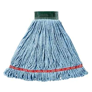 1 Rubbermaid Mop Head Super Stitch Medium D25206 WH00 Commercial Blue - Picture 1 of 3
