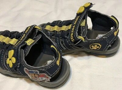 Sandalias Paw Patrol niños talla 5 niños pequeños azul iluminado deporte agua Foto 1 de 4