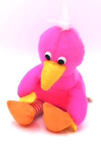 Vintage Laramie Interests Plush Pink Flamingo Carnival Prize Plush Stuffed Neon - Picture 1 of 2