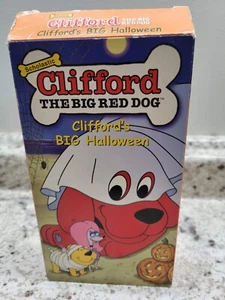 clifford The Big Red Dog Clifford Haloween VHS Family Movie - Picture 1 of 5