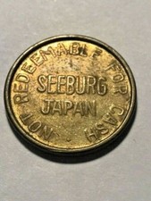 Roger's 10th & A Ave Tokyo  Seeburg Japan R.C. Williams & Co. Trade Token #11828