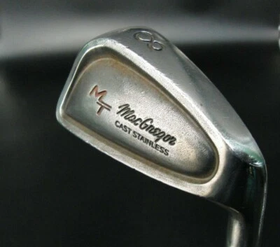 MacGregor MT Cast Stainless 8 Iron Regular Steel Shaft Flex Golf Pride Grip - Image 1 of 4