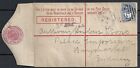 Nouvelle-Galles du Sud couvre 1895 lettre enregistrée à Haymarket