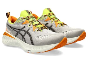 ASICS Gel GEL-CUMULUS 25 TR NATURE BATHING/NEON LIME Size 7.5 US Men/6.5 UK - Picture 1 of 7