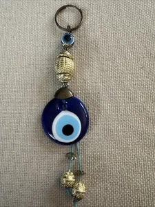 Purchased Turkey Blue Eye Door Or Wall Hanger. For Protection In Home. See Descr - Picture 1 of 3