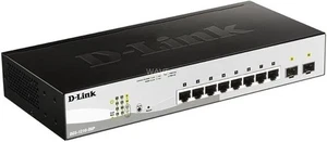 D-Link DGS-1210-08P 8-Port Gigabit PoE Smart Managed Switch - Picture 1 of 5