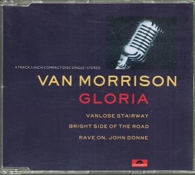 Van Morrison Gloria CD UK Polydor 1990 CD. name written in fink ink on front - Image 1 of 2