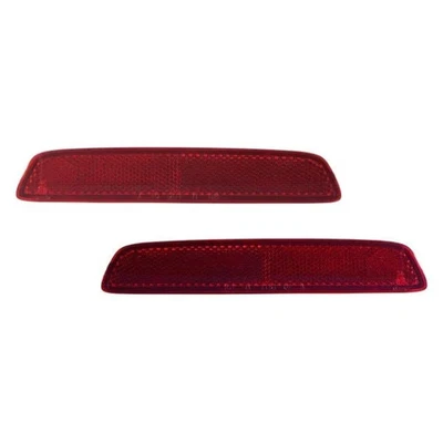 For GMC Terrain 10-15 Bumper Reflector Set Rear Driver & Passenger Side Bumper Foto 1 de 3