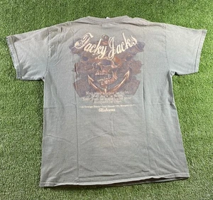 Camiseta de Colección Tacky Jacks Para Hombre Grande Calavera Doble Cara Playa Gulf Shores - Imagen 1 de 9