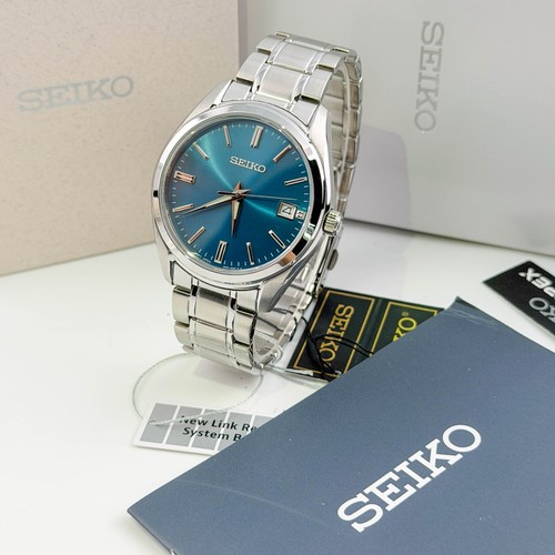 Seiko Women 4N30-00H0 Casual Black Leather Rectangular Quartz