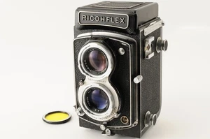 [Exc+5] Ricoh Ricohflex New Dia L 6x6 TLR Film Camera 80mm F/3.5 Lens JAPAN - Picture 1 of 15