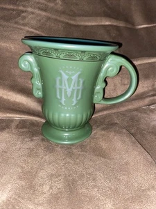 Disney Parks The Haunted Mansion Tazza a Forma di Urna Calice Attrazione Logo Verde - Foto 1 di 13