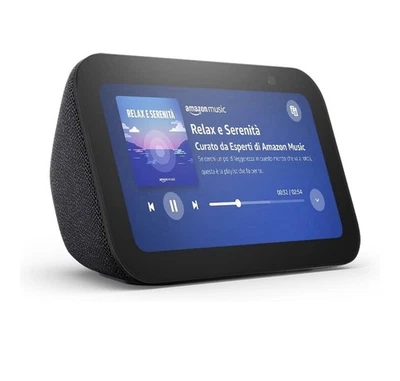 Echo Show 5 |Nero| NUOVO| SIGILLATO| - Immagine 1 di 4