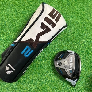 TaylorMade SIM2 5W Fairway Wood Head 18° with Cover Excellent JAPAN - Picture 1 of 10