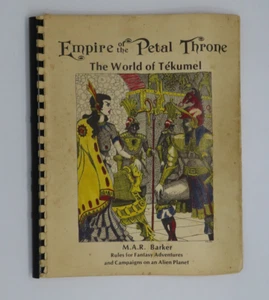 1975 TSR "The empire of the Petal Throne" by M.A.R. Barker Rulebook - Picture 1 of 12