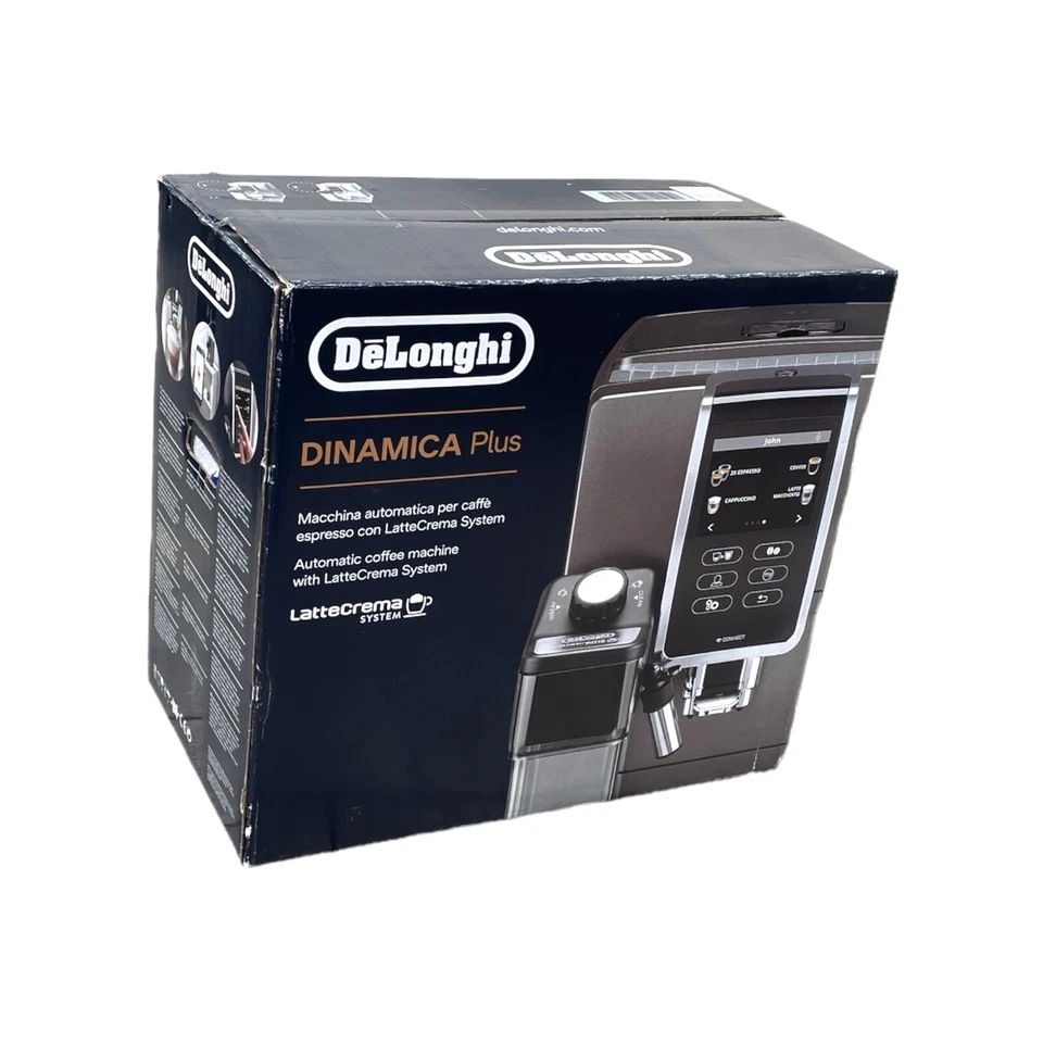 DeLonghi® Dinamica Plus ECAM 370.95.T Kaffeevollautomat titanium grau NEU+OVP - Bild 1 von 1