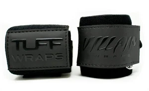 Tuff Wraps Wrist Wraps 16 Inches Blackout USA Printed weight lifting