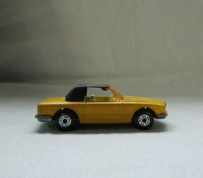 De colección 1973 Matchbox Superfast #6 Mercedes 350SL amarillo Foto 1 de 4